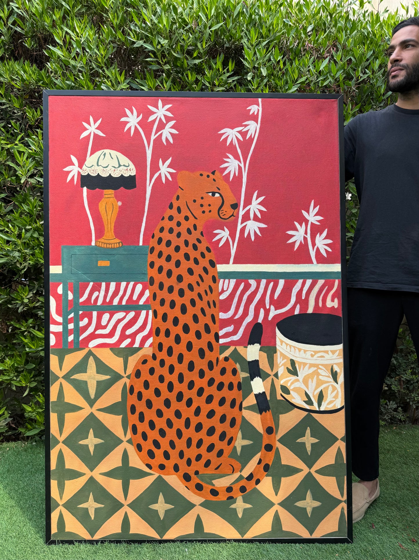 The leopard’s room
