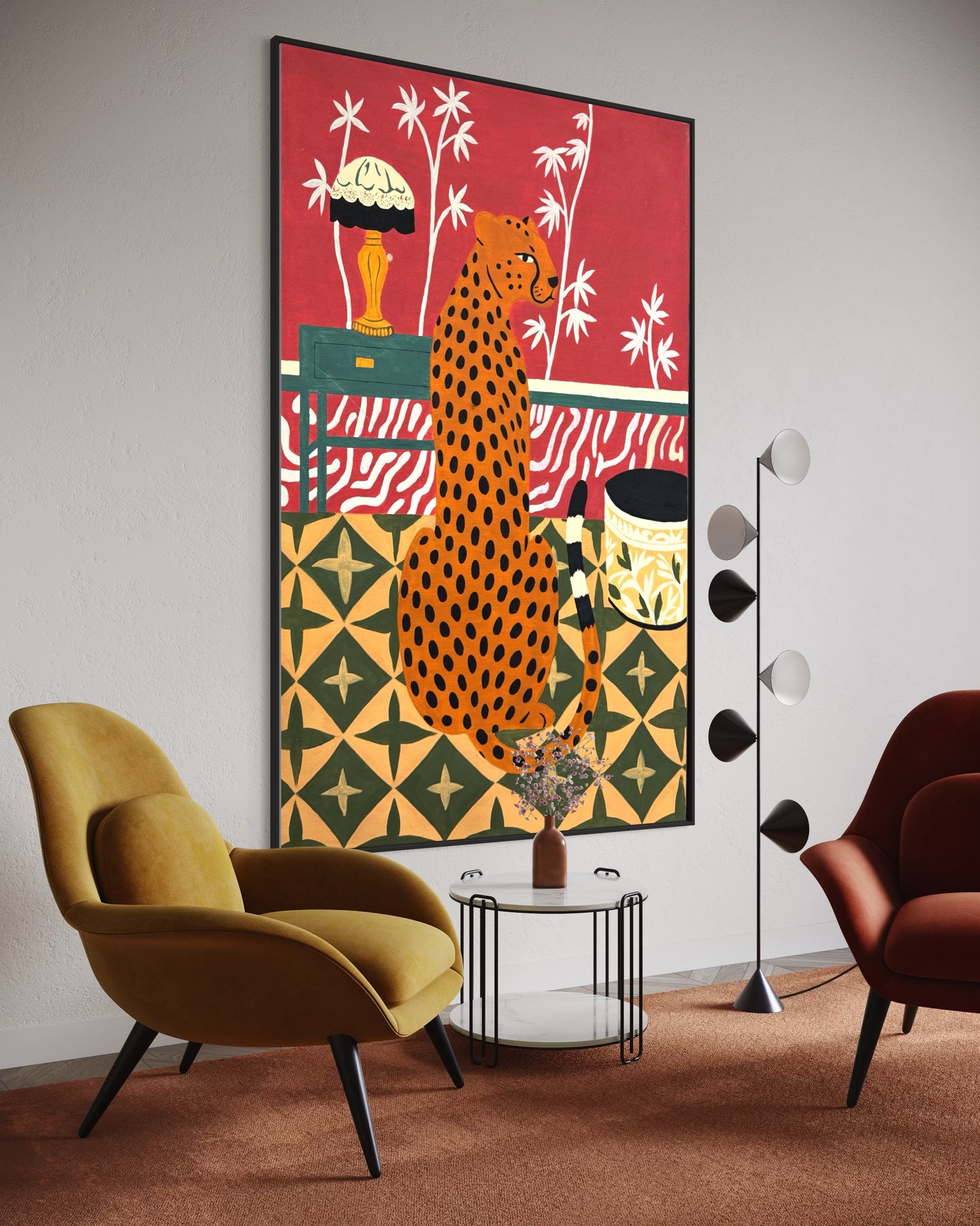 The leopard’s room
