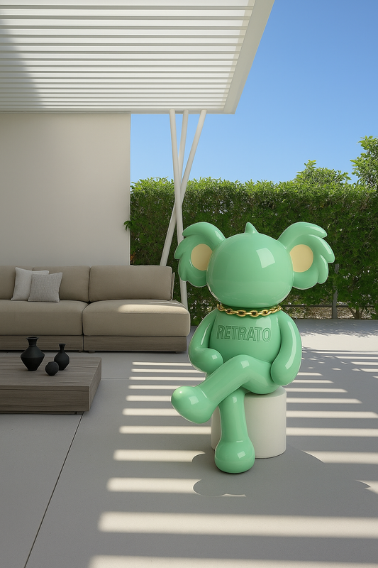 Chilling koko loco 🐨🥥 (by RETRATO)