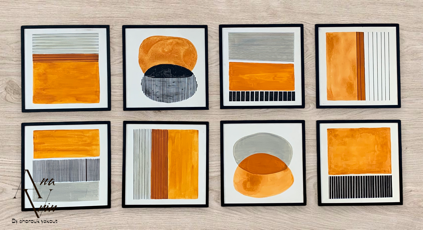 The tangerine set