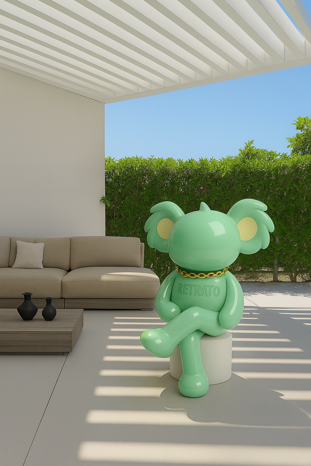 Chilling koko loco 🐨🥥 (by RETRATO)