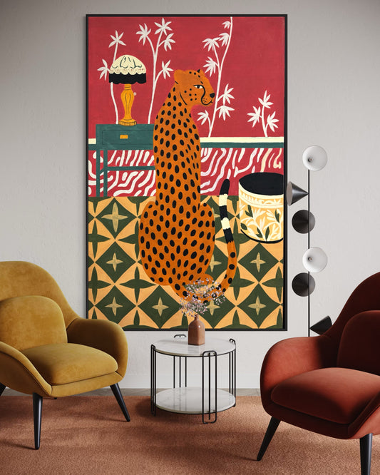 The leopard’s room