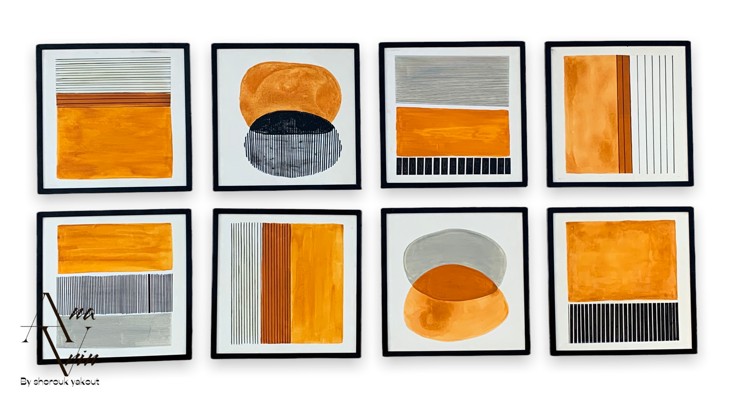 The tangerine set