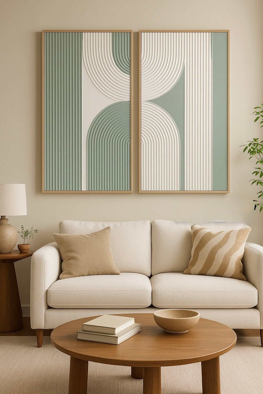 Harmony Arches – Dual Panel Wall Art